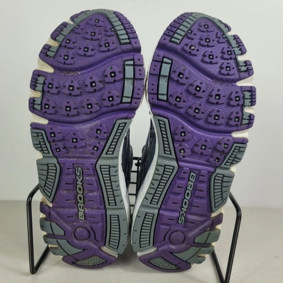 Brooks Addiction DNA Mogo Women’s Size 6B Silver And Purple Running Shoes - Picture 8 of 8